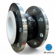 Компенсатор резиновый PTFE фланцевый Ду100 Ру10/16 Компенсатор резиновый PTFE фланцевый Ду100 Ру10/16